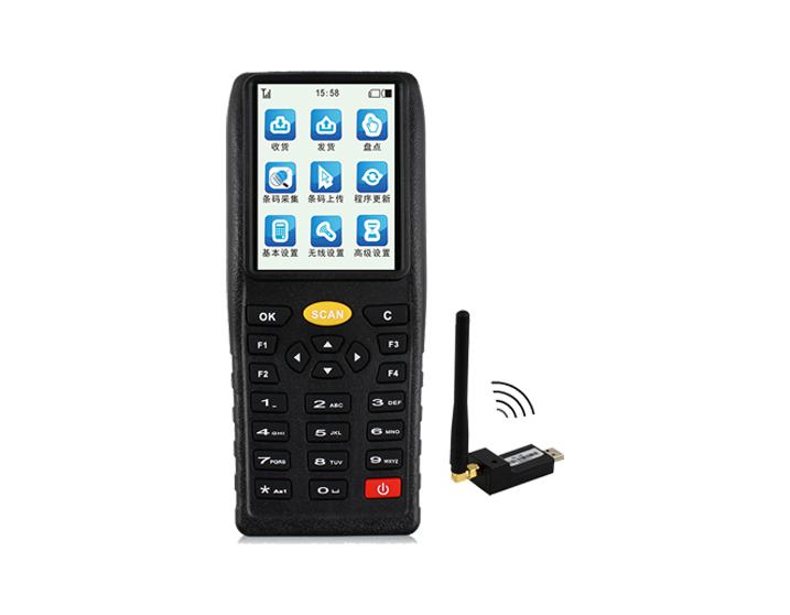 WR-Q6 無線盤點機：433MHz 可（kě）視 300 米 · T9 鍵（jiàn）盤 + LCD 直顯 · 多倉庫盤點與多格式導出，適用於倉儲盤點（diǎn）與門店分揀