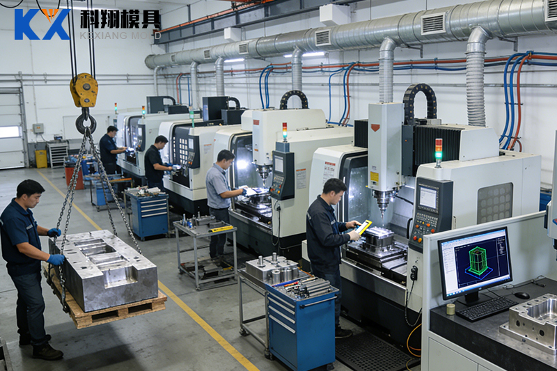 塑膠模具加（jiā）工